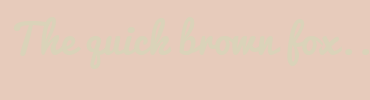 Image with Font Color DAD3B9 and Background Color E7CBBB